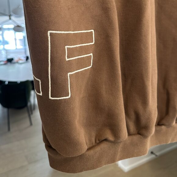 Men's GOLF WANG Brown Nova Crewneck Midweight Sweatshirt - Size XL - Picture 12 of 14